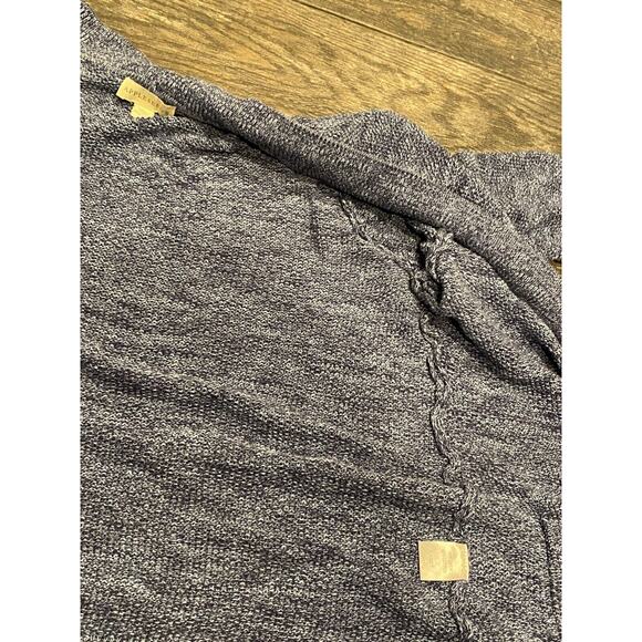 Appleseed’s Large L Open Front Chunky Blue Womens Sweater - Picture 3 of 6